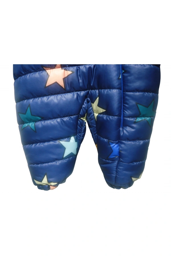 YILDIZ BASKILI PATİKSİZ ERKEK KOZMONOT MONT