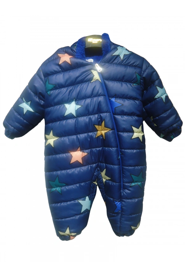 YILDIZ BASKILI PATİKSİZ ERKEK KOZMONOT MONT