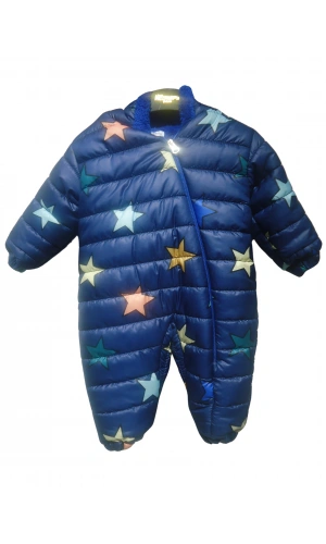 YILDIZ BASKILI PATİKSİZ ERKEK KOZMONOT MONT