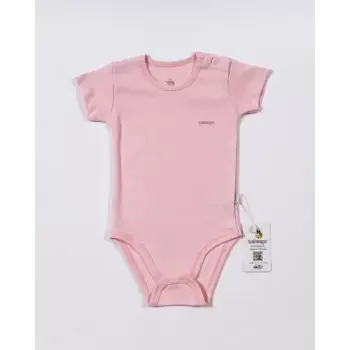 Luz&Pos Basic Kısa Kol Body Pembe