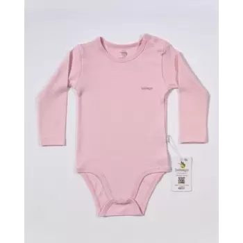 Luz&Pos Basic Uzun Kol Yaş Body Pembe