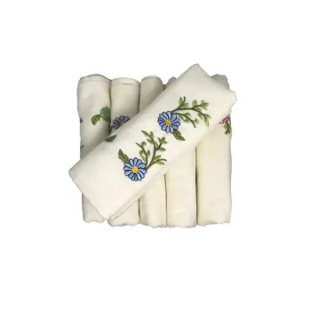 Bulteks Nakışlı Kadife  Havlu 30X50 Desen 2
