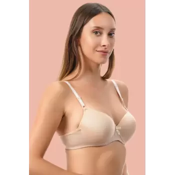 Luz&Pos Arias Closet Ten Dolgusuz Mikro Tek Sütyen