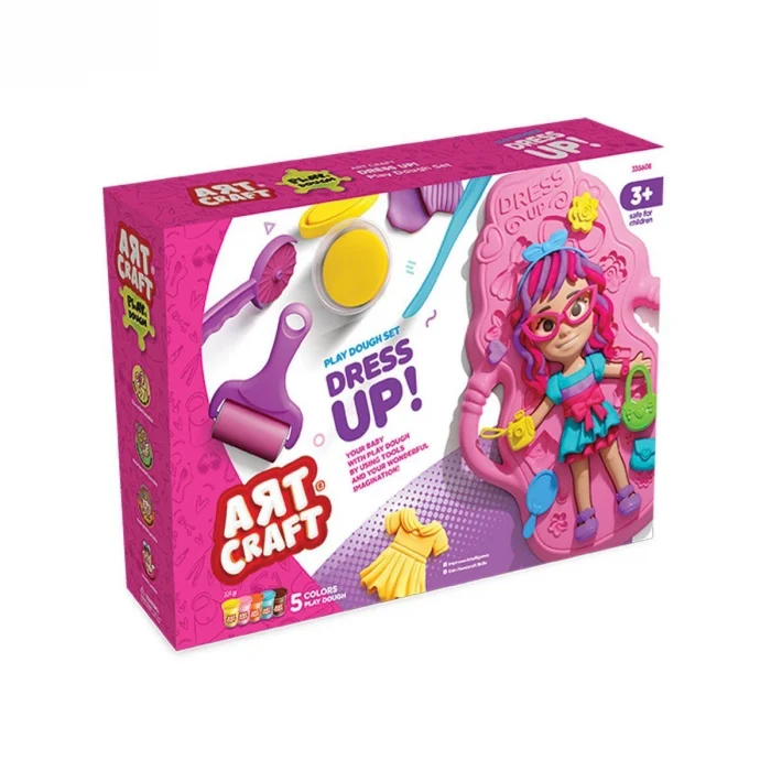 03943 Bebek Giydirme Hamur Seti 280 gr -Dede