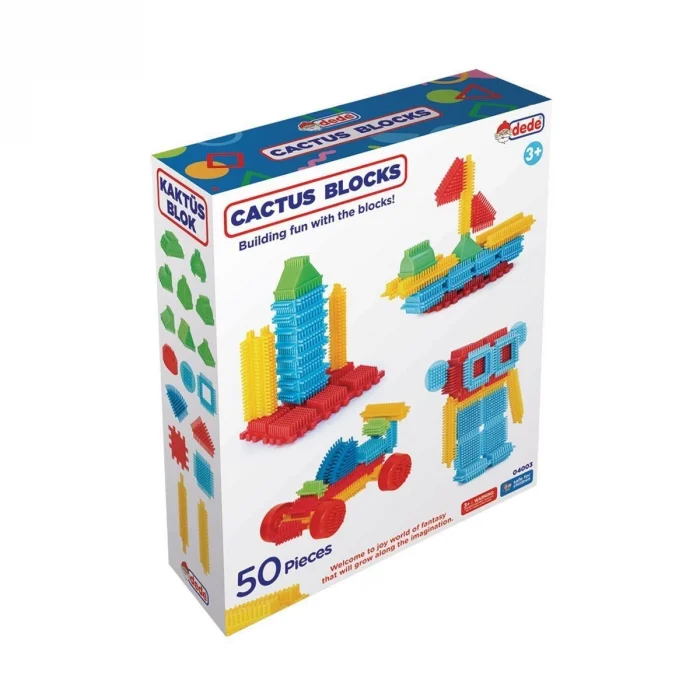 04003 Kaktüs Blok 50 Parça -Dede