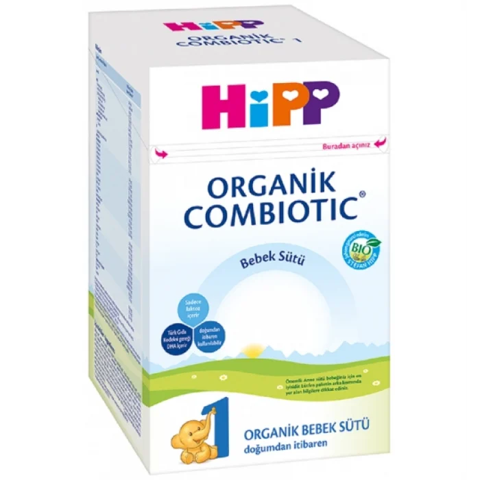 1 Organik Combiotic Bebek Sütü 800 Gr
