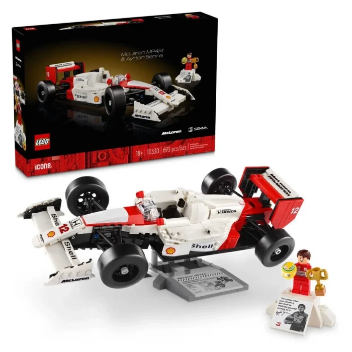 10330   icons - McLaren MP4/4 ve Ayrton Senna 693 parça +18 yaş
