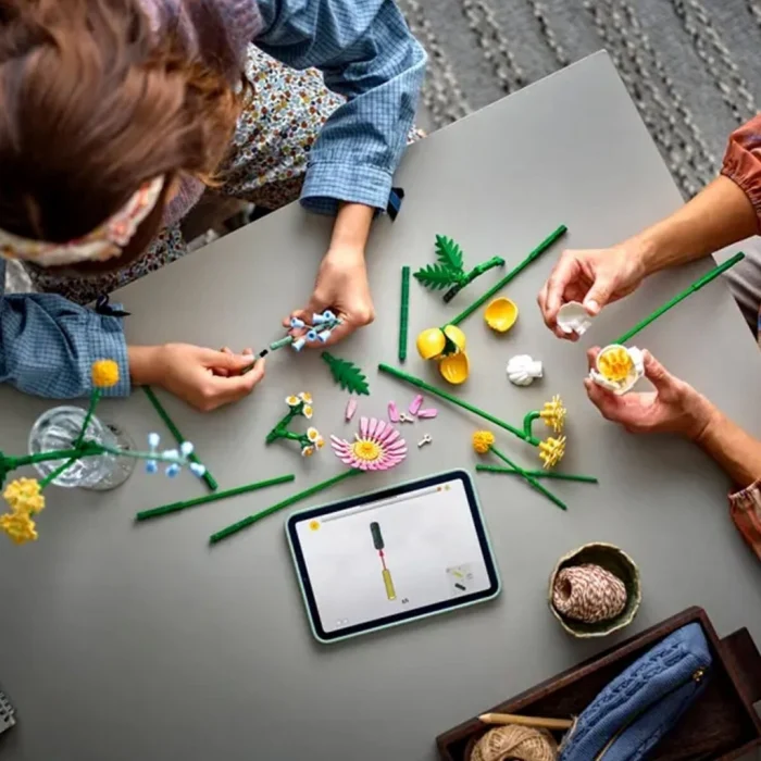 10347 iconic Pembe Çiçek Buketi 373 parça +9 yaş