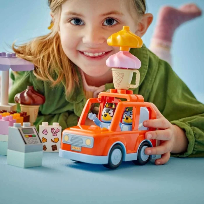10458 Lego Duplo Bluey ile Dondurma Gezisi 22 parça +2 yaş