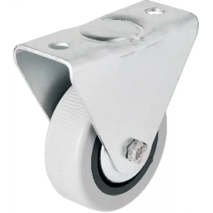 106 - 50 Mm Sabit Kapaklı Gri Pvc Teker