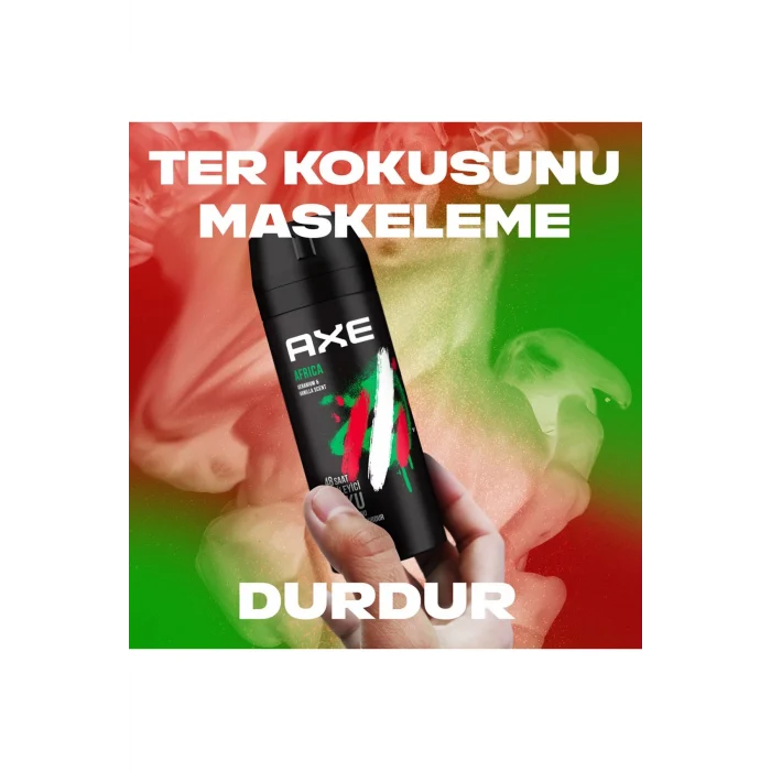 2 Adet Axe Africa Erkek Deodorant Sprey 150 ml