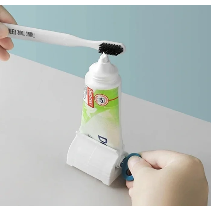 2 Adet Diş Macunu Tüp Krem Sıkma Aparatı Çevirmeli