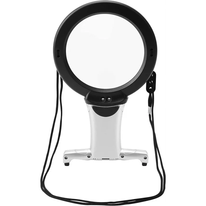 2x 6x Led Eller Serbest,boyun Asılı,dıkış,okuma İçin En Uygun Büyüteç 11b1