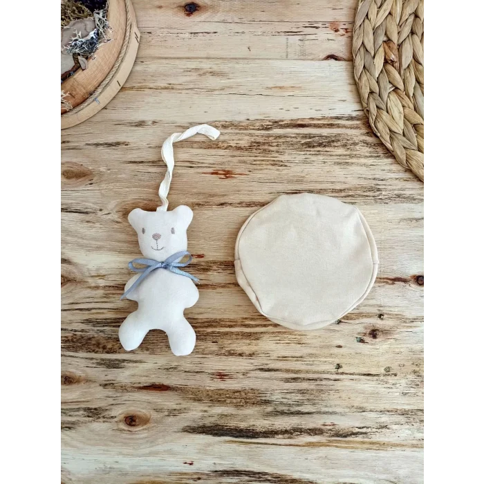 Luz&Pos 3-6 6-9 9-12 Ay Oyuncaklı Altınbaşak 5li Kız Erkek Bebek Takımı Vizon