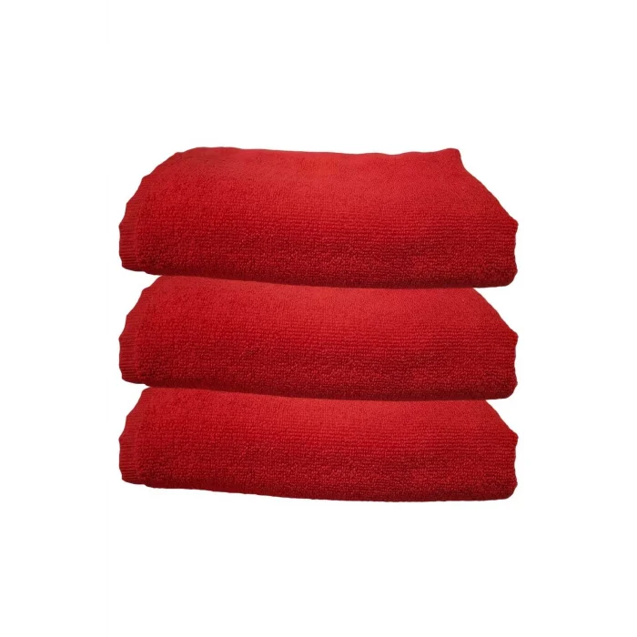 3 lü Paket Boya Tutmayan Mikrofiber El Yüz Spor Kuaför Havlusu 50X90 Cm