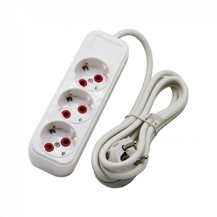 3lü 2mt Uzatma Kablo Grup Priz