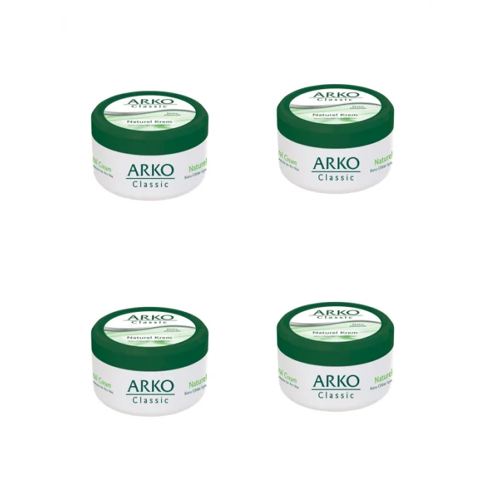 4 Adet Arko Classic Naturel El Kremi 150ml