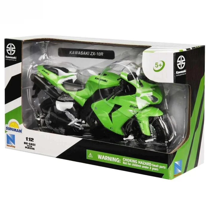 42447 SUN-Kawasakı  ZX-10R 2006 Yeşil 1:12