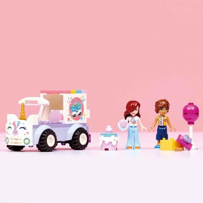 42675 Lego Friends Unicorn Pasta Dağıtım Aracı 67 parça +4 yaş
