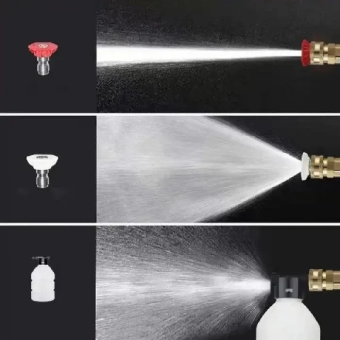 48V Şarjlı Çift Bataryalı Taşınabilir Basınçlı Yıkama Sulama Tabancası