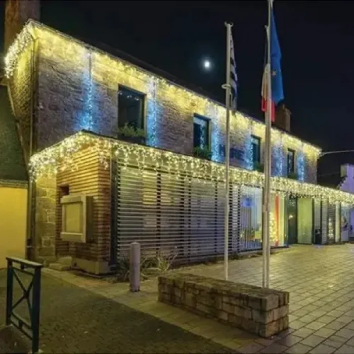 4m 120 LED Çakarlı Perde Işık