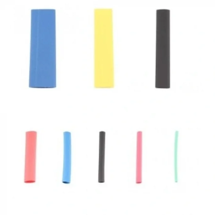 560 Parça Makaron Seti Kapaklı Kutulu Kablo Birleştirme Koruyucu Sıcaklıkla Daralan Makaron Set