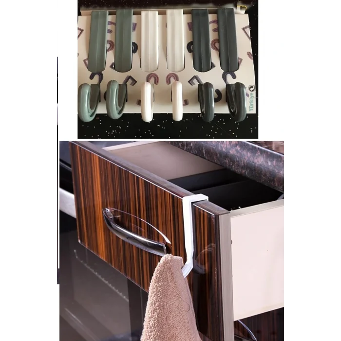 6 Lı Çekmece- Havlupan Askısı Çok Amaçlı Askı Seti