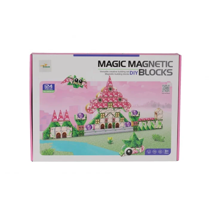 6602 MANYETİK PUZZLE 124 PARÇA