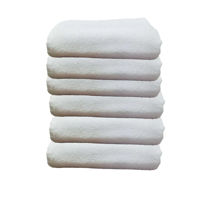 6Lı Paket Boya Tutmayan Mikrofiber El Yüz Spor Kuaför Havlusu 50X90 Cm