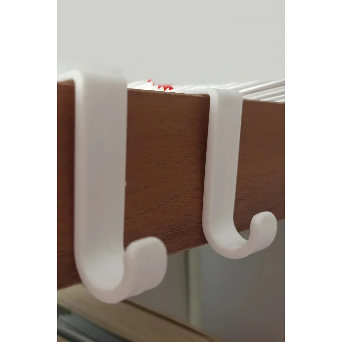 7 Adet Çekmece Dolap Kapağı Mutfak Banyo Askısı Plastik Çok Amaçlı Askı Seti