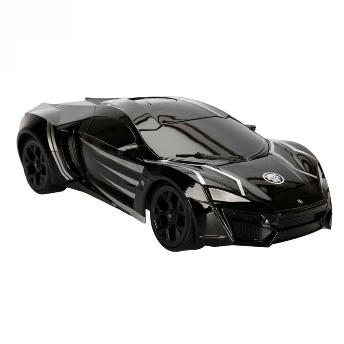 7037 Kumandalı 1:16 Avengers Black Panther Lykan Hypersport Araba