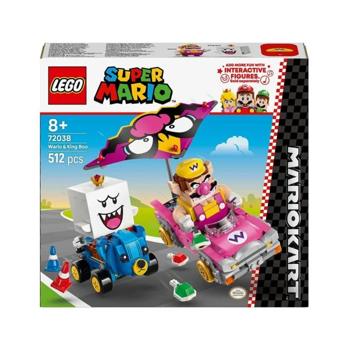 72038 Lego Super Mario - Wario ve King Boo 512 parça +8 yaş