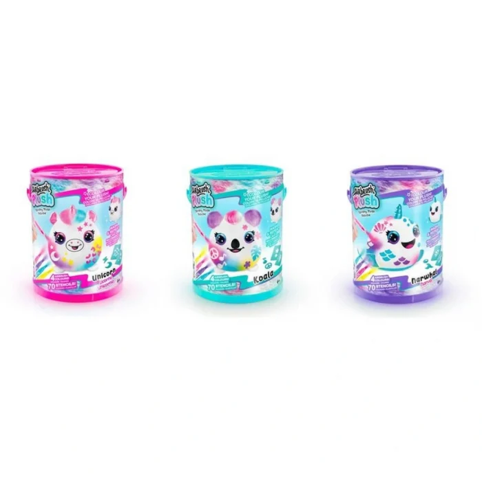 Airbrush Plush Peluş Squish Boya Kutusu Hobi Seti