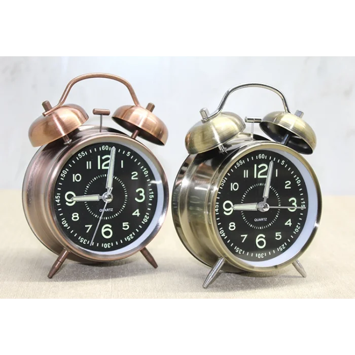 Antik Metal Çalar Saat Model 1