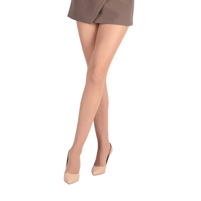 Parlak İnce Ten Külotlu Çorap 15 Den
