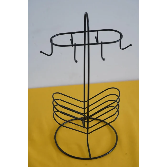 Askılı Uzun Fincan Standı, Fincan Askılığı, Fincan Takımı Standı