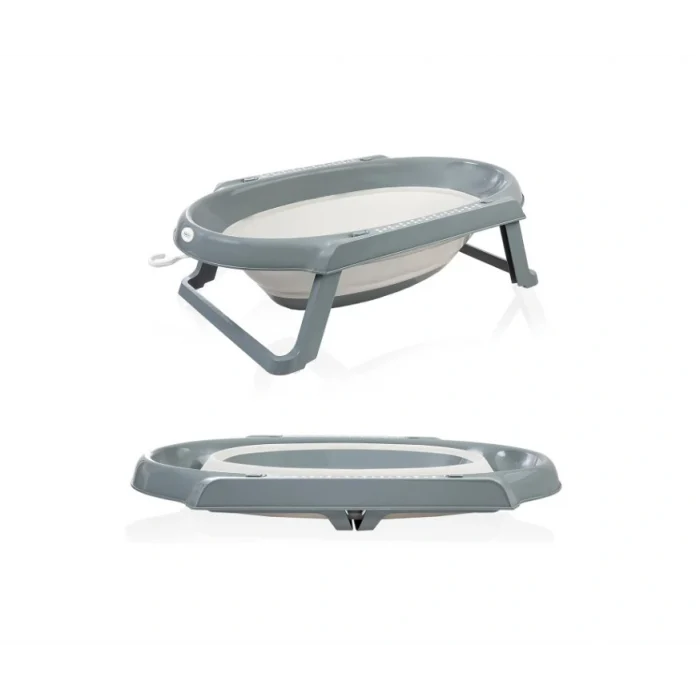 NessiWorld Katlanır Banyo 5Li Küvet Seti 596 Antrasit