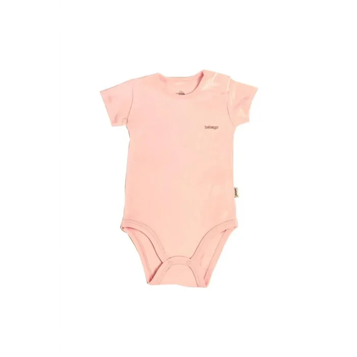 Luz&Pos Basic Kısa Kol Body Pembe