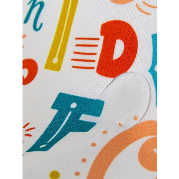 Baskılı BLW Kolsuz Önlük 788 Harf Desen