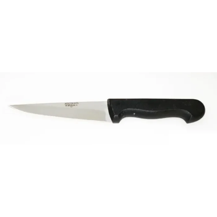 Bursa Kalın Sivri Kasap Bıçağı No:2, 15,5 Cm - Plastik Sap