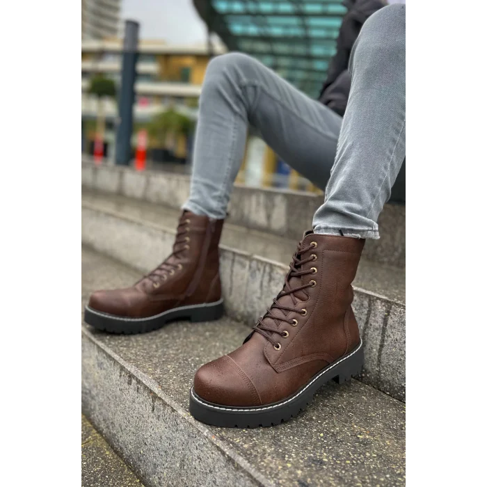 CH009 - CST Military Erkek Bot KAHVE