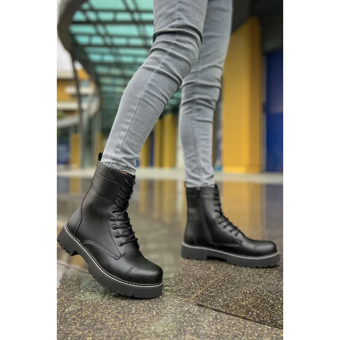 CH009 - FST Military Erkek Bot SIYAH