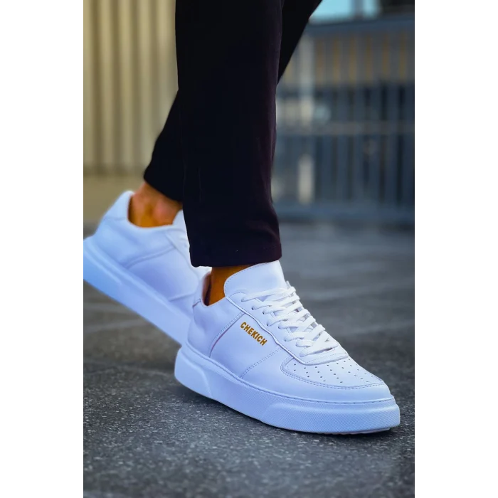 CH087 - CBT Kenton Erkek Ayakkabı BEYAZ / BEYAZ