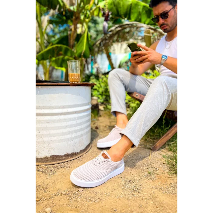 CH173 - KBT Velluto Erkek Ayakkabı GRI