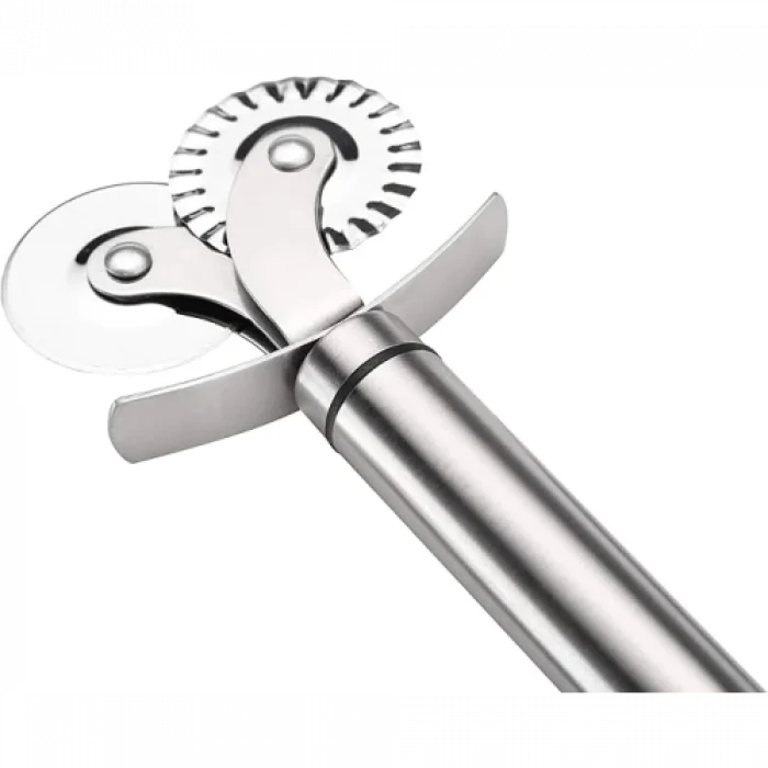 Çift Başlıklı Pizza Hamur Bıçağı