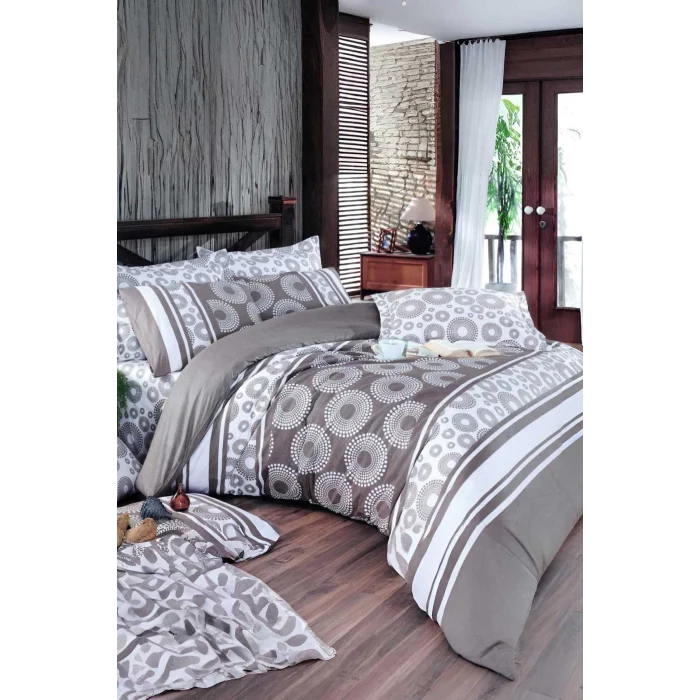 Çift Kişilik Ranforce Nevresim Takımı &#37;100 Pamuklu Harmoni