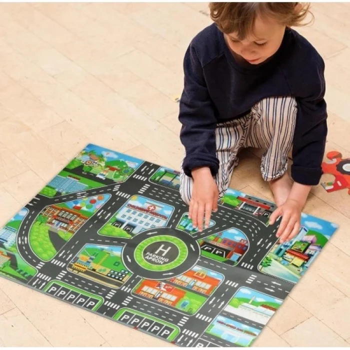 Çocuk Oyun Matı (Mutlu Şehir Hayatı)