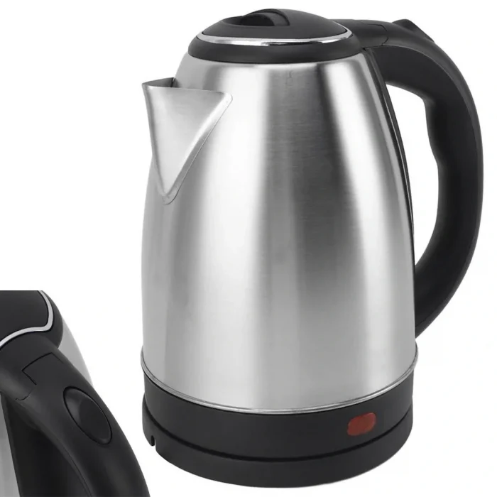 Crown Crw-7102 1500w 1.8 Litre Lüks Çelik Su Isıtıcı Kettle İnox