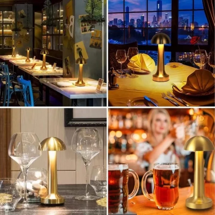 Dekoratif Led Masa Lambası 3 Renk Modlu