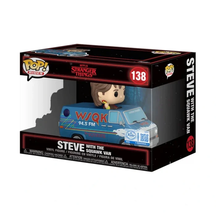 Deluxe : Stranger Things- Steve with Squawk Van